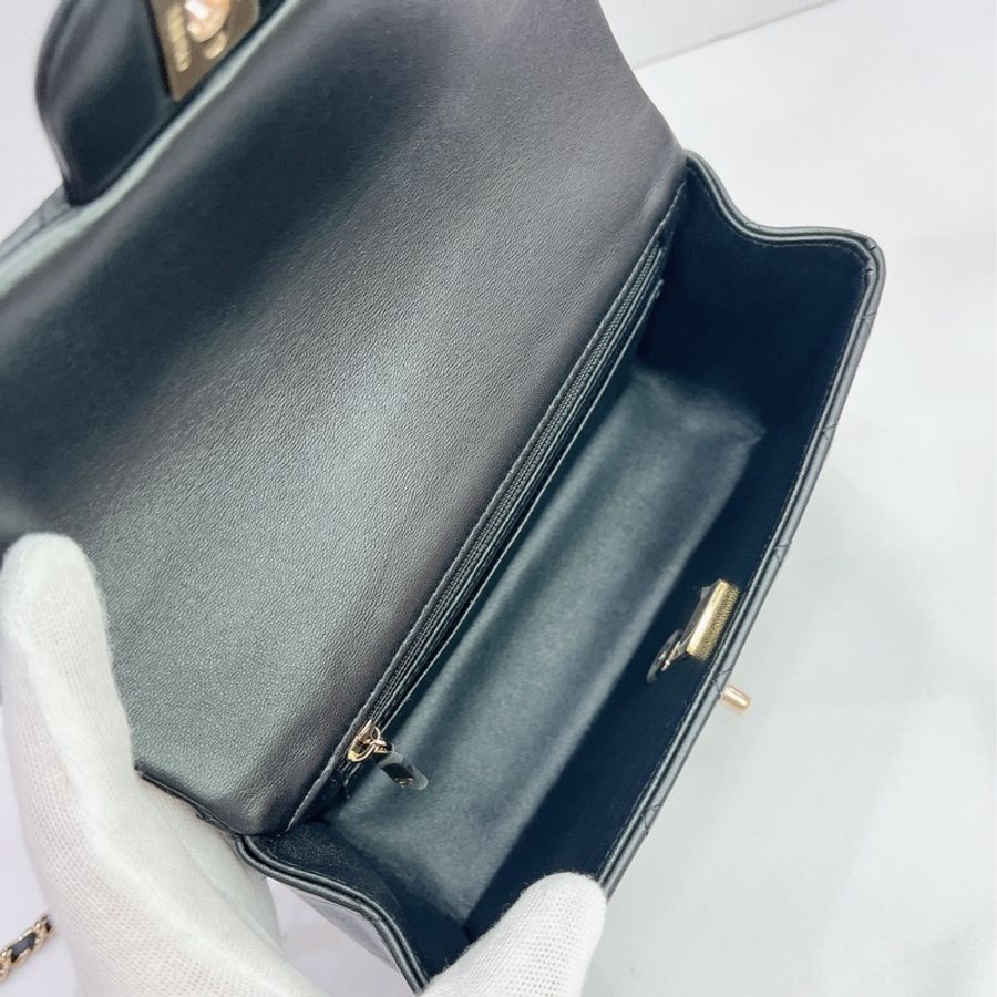 莉亞精品♡Chanel AS2431 手把20玫瑰金 二手-17