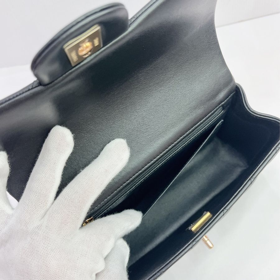 莉亞精品♡Chanel AS2431 手把20玫瑰金 二手-18