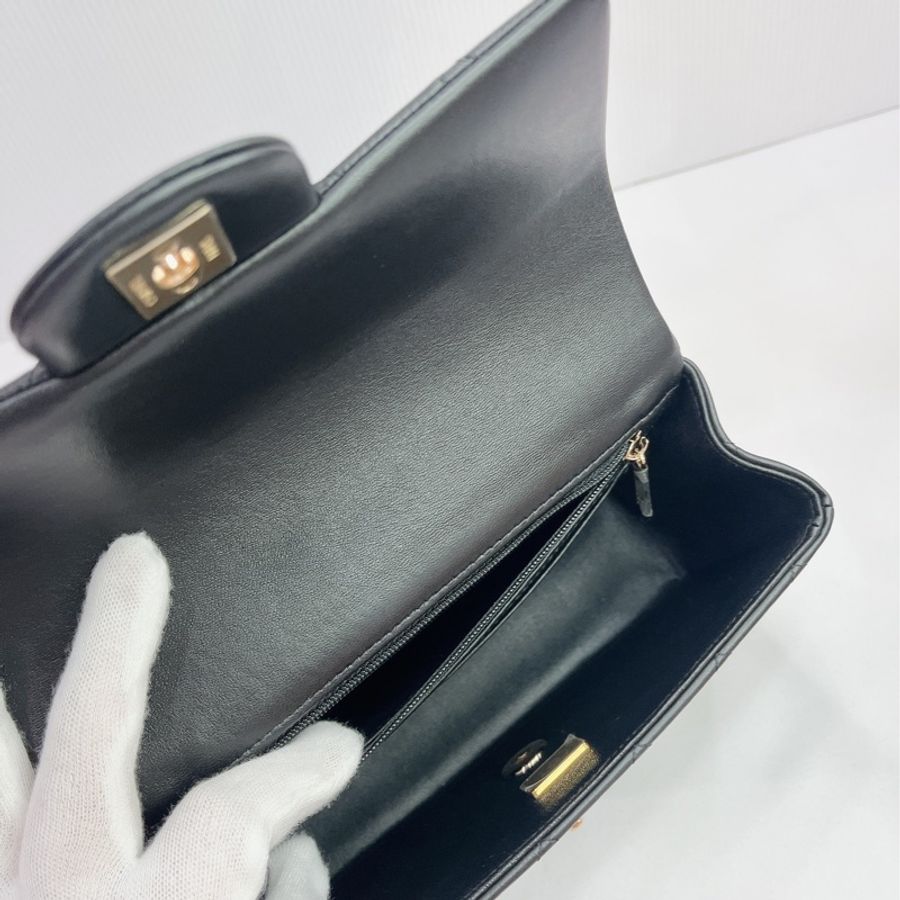 莉亞精品♡Chanel AS2431 手把20玫瑰金 二手-19