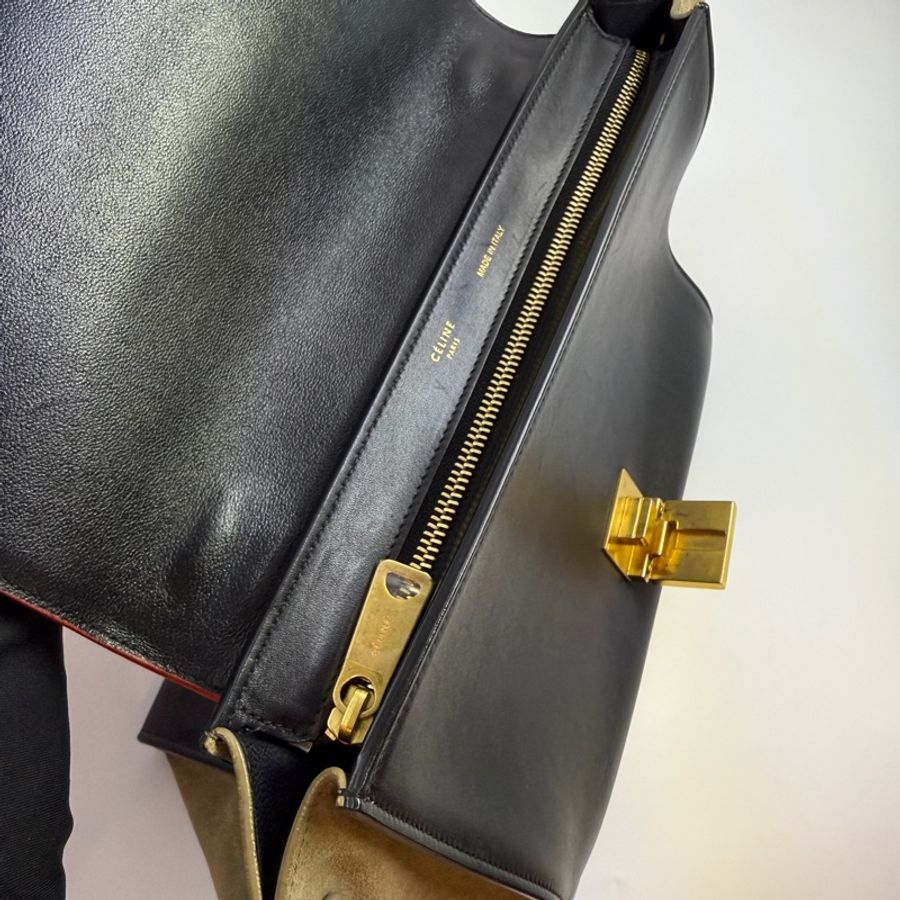 CELINE TRAPEZE鞦韆包-15