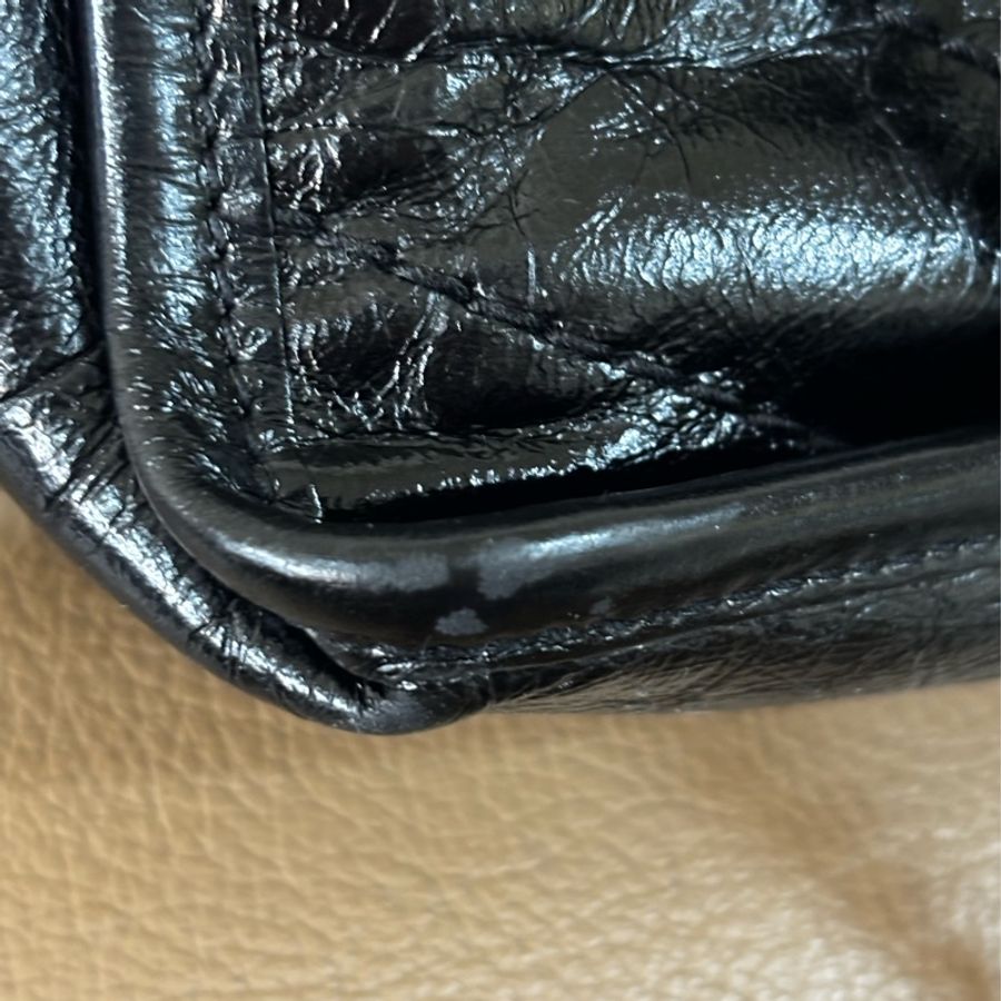SAINT LAURENT(聖羅蘭) Niki Mini 黑色 小號 銀鏈-28