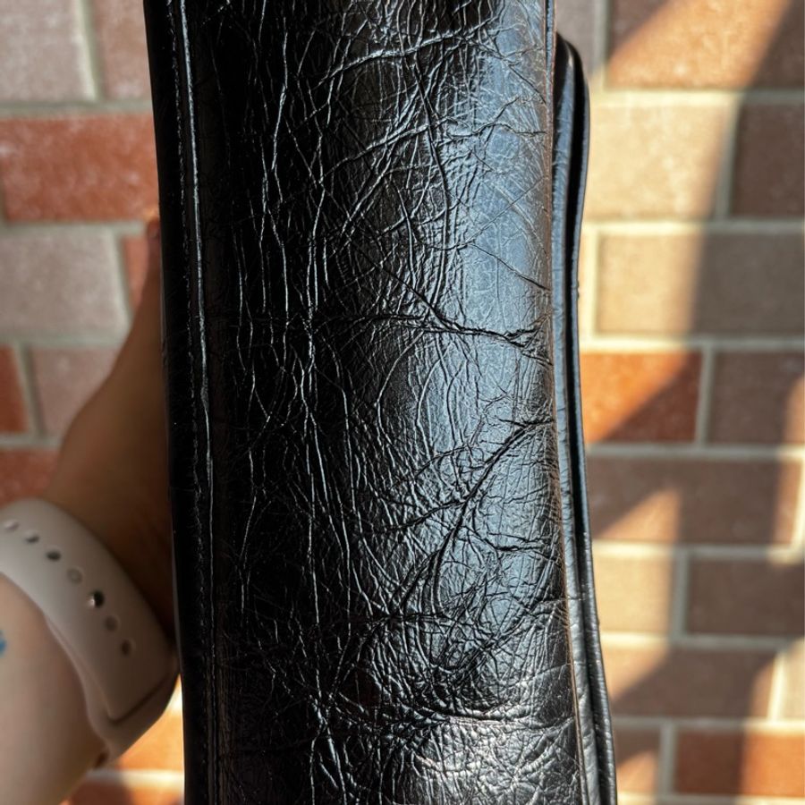 SAINT LAURENT(聖羅蘭) Niki Mini 黑色 小號 銀鏈-12