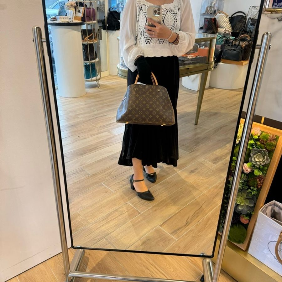 LV MONTAIGNE GM 蒙田老花大號-8