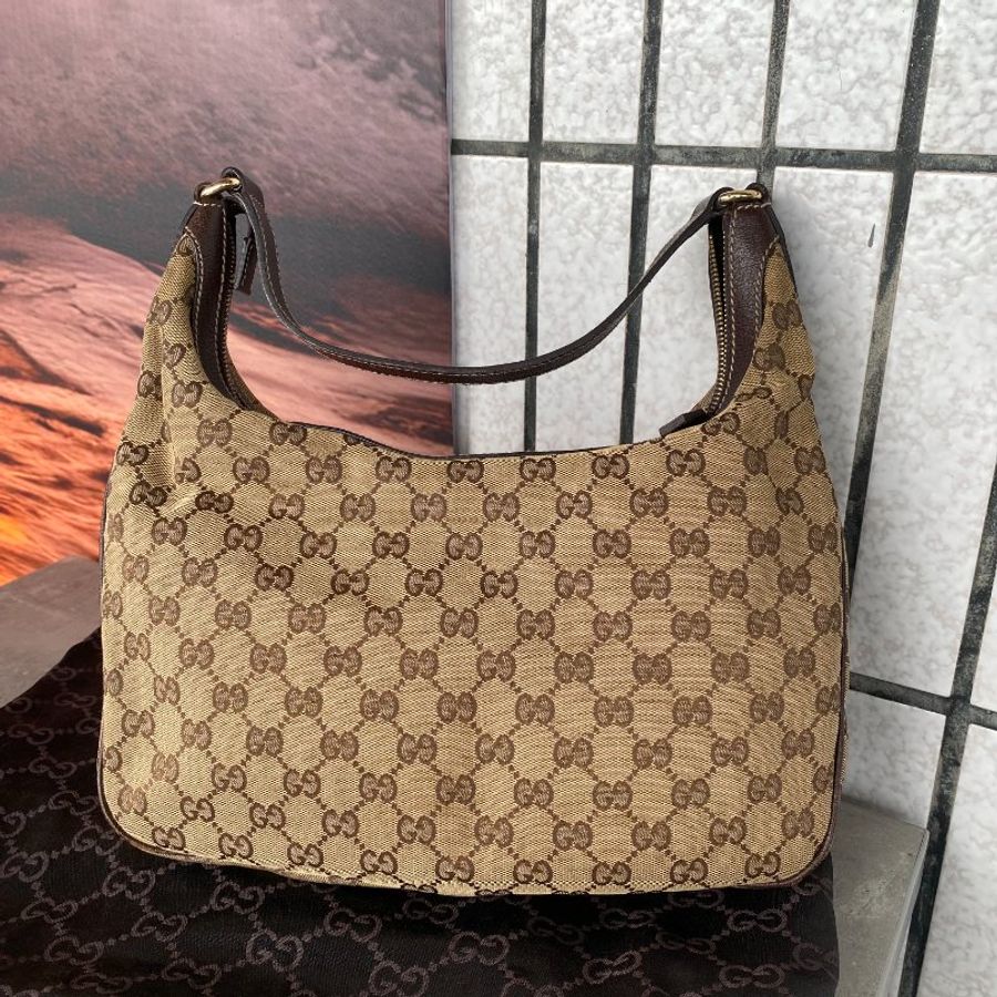 Gucci 老花肩背hobo包-2