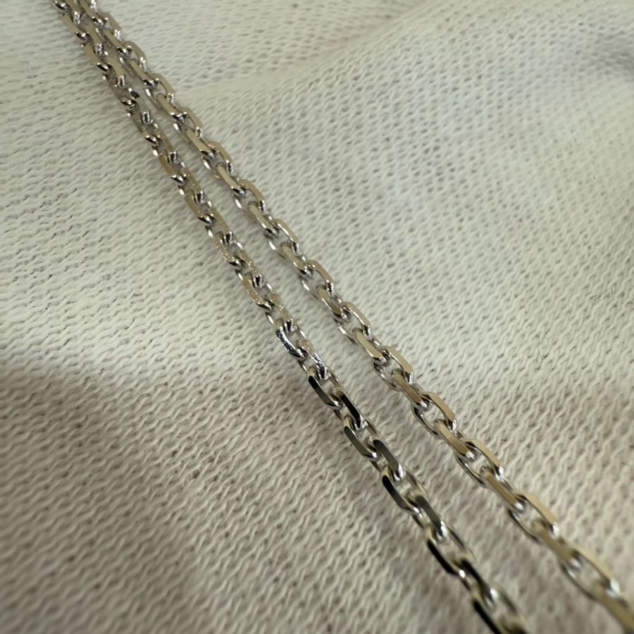 Cartier 750 HIMALIA 0.25CT 珍珠 鑽石 白K金 項鍊 鑽圈-9