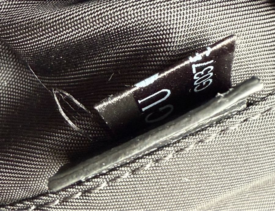 GUCCI Off The Grid GG 再生尼龍圓筒手提/斜背二用包(黑色)-5