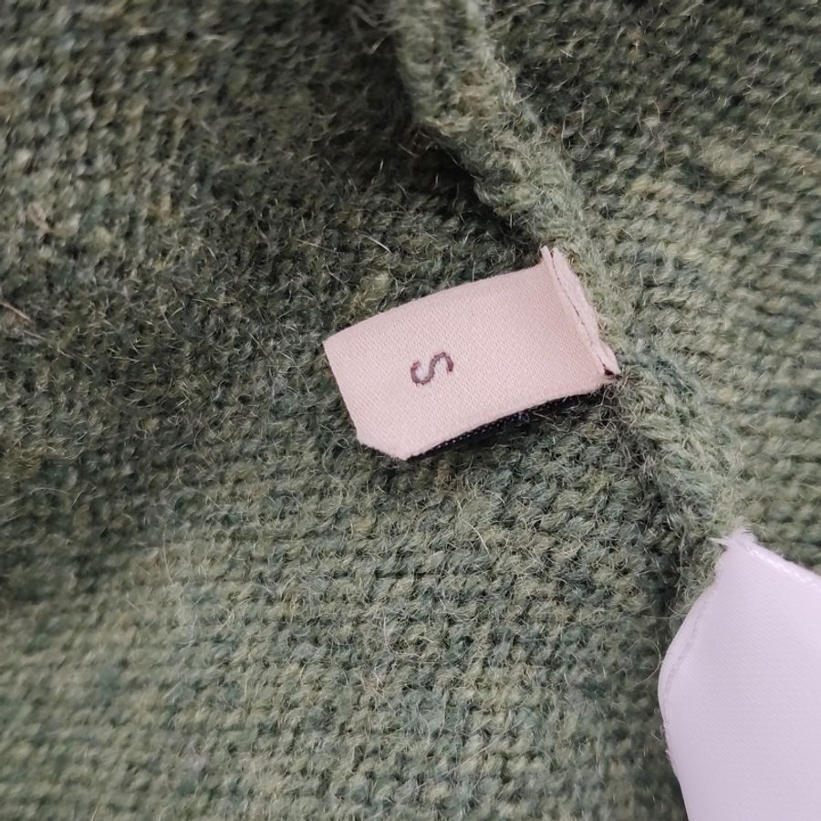 Gucci 羊絨單排扣V領外套S碼-6