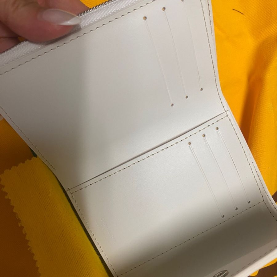 Goyard Gabriel wallet (white) 三摺短銀包 白色-9