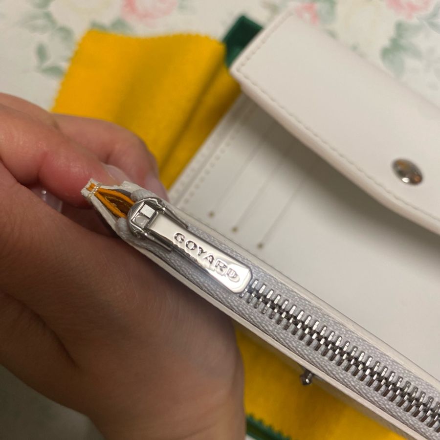 Goyard Gabriel wallet (white) 三摺短銀包 白色-11