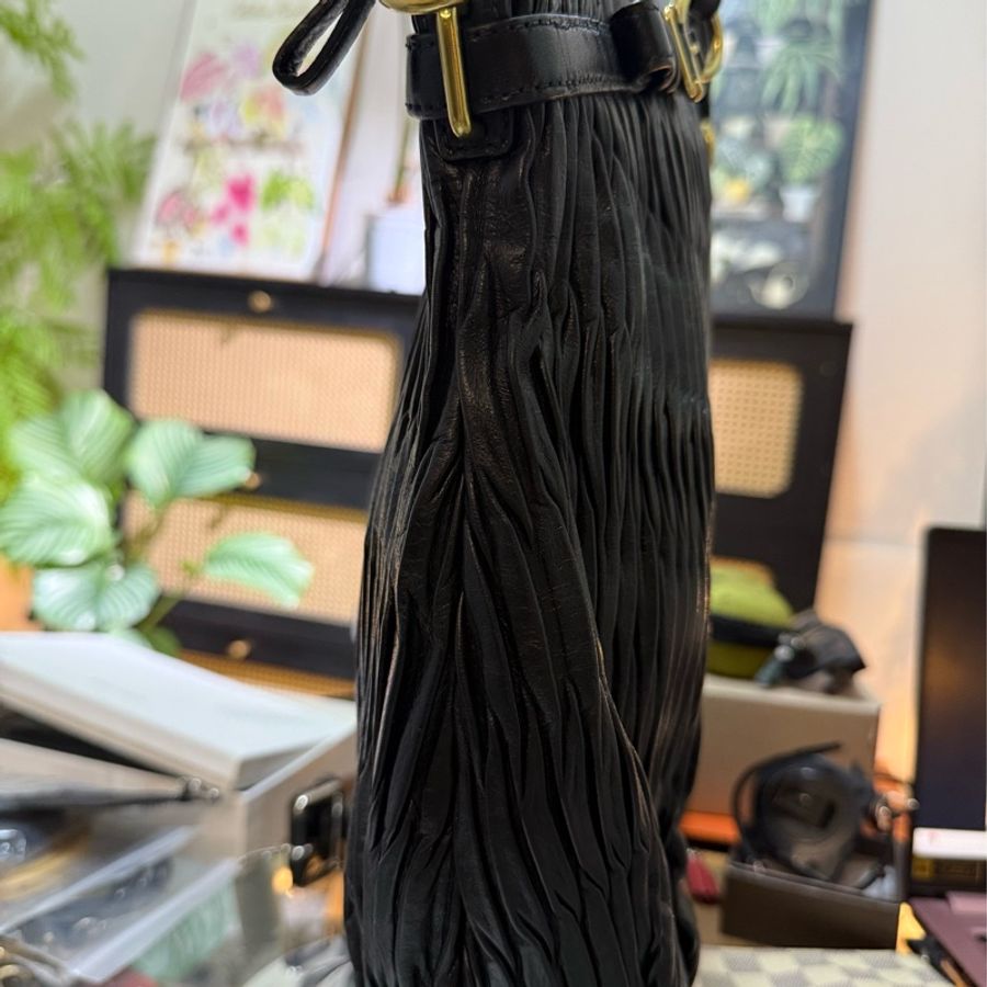 COACH 壓紋皺褶皮革包 | 手提包 |肩背包-26