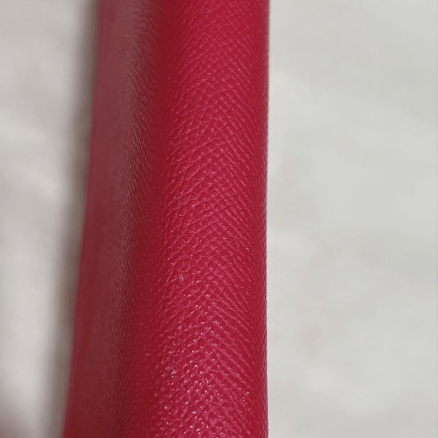LOEWE桃紅色大長夾-33