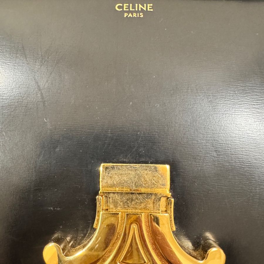 Celine 凱旋門 Triomphe/黑色-14
