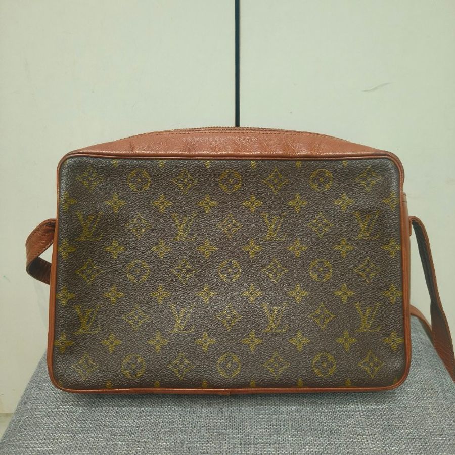 ㊣✨Louis Vuitton✨路易威登 LV 老花 紅皮 相機包 肩背包 腋下包/二手精品/二手包🌳二手樹屋🌳-1