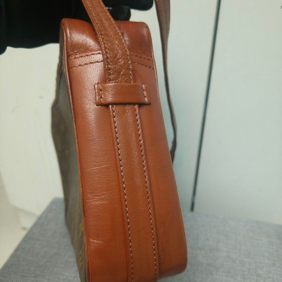 ㊣✨Louis Vuitton✨路易威登 LV 老花 紅皮 相機包 肩背包 腋下包/二手精品/二手包🌳二手樹屋🌳-2