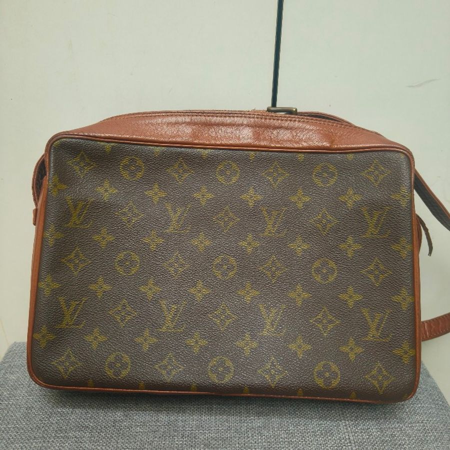 ㊣✨Louis Vuitton✨路易威登 LV 老花 紅皮 相機包 肩背包 腋下包/二手精品/二手包🌳二手樹屋🌳-3