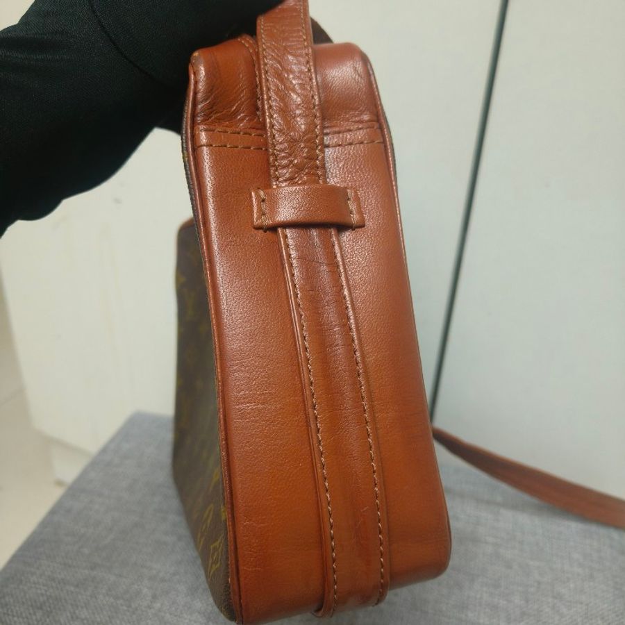 ㊣✨Louis Vuitton✨路易威登 LV 老花 紅皮 相機包 肩背包 腋下包/二手精品/二手包🌳二手樹屋🌳-4