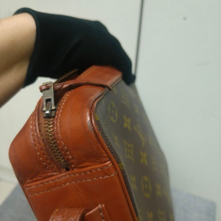 ㊣✨Louis Vuitton✨路易威登 LV 老花 紅皮 相機包 肩背包 腋下包/二手精品/二手包🌳二手樹屋🌳-10