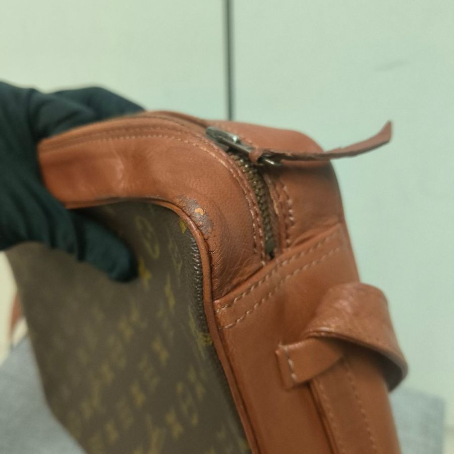 ㊣✨Louis Vuitton✨路易威登 LV 老花 紅皮 相機包 肩背包 腋下包/二手精品/二手包🌳二手樹屋🌳-13