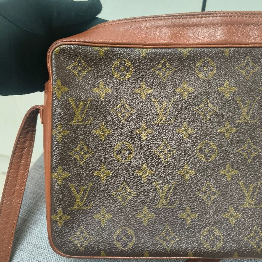㊣✨Louis Vuitton✨路易威登 LV 老花 紅皮 相機包 肩背包 腋下包/二手精品/二手包🌳二手樹屋🌳-14