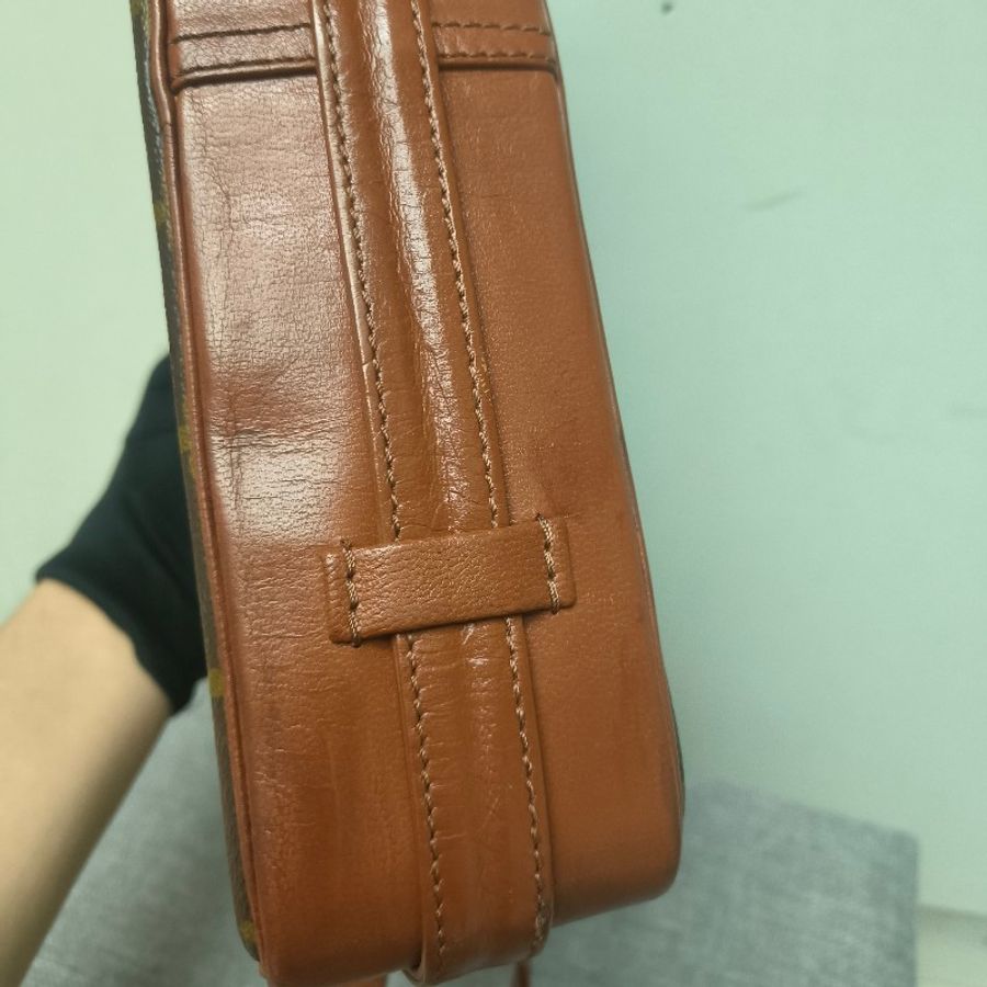 ㊣✨Louis Vuitton✨路易威登 LV 老花 紅皮 相機包 肩背包 腋下包/二手精品/二手包🌳二手樹屋🌳-17