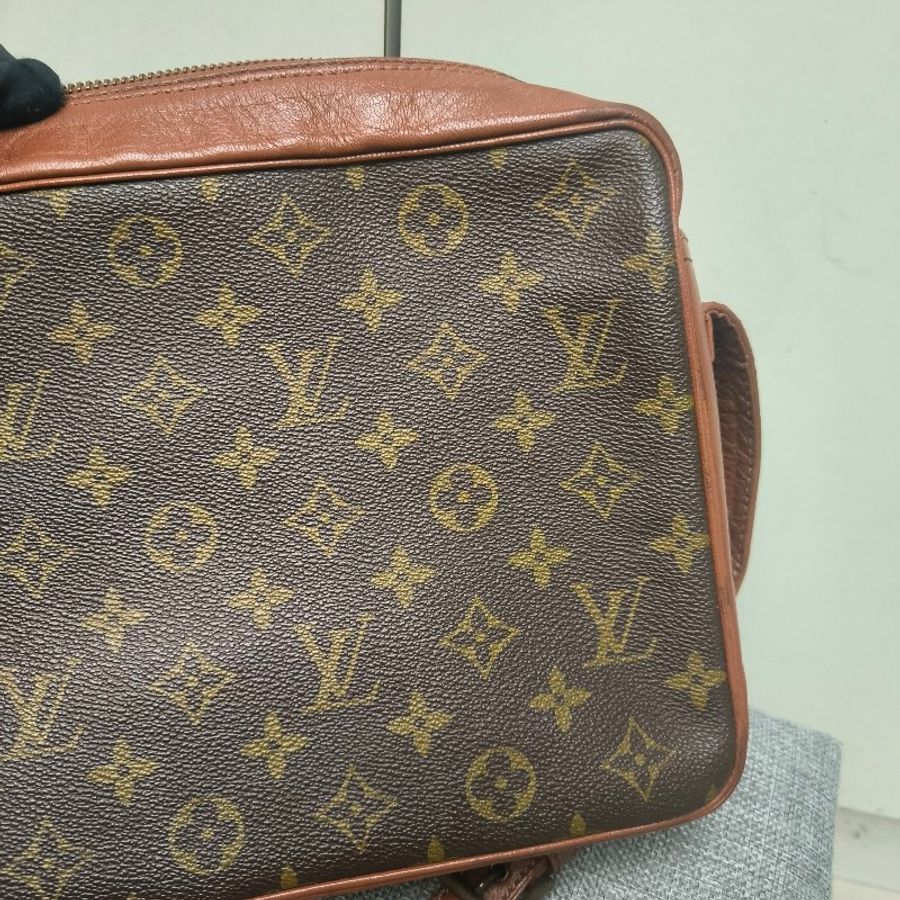㊣✨Louis Vuitton✨路易威登 LV 老花 紅皮 相機包 肩背包 腋下包/二手精品/二手包🌳二手樹屋🌳-19