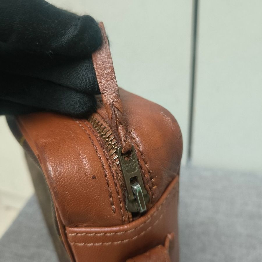 ㊣✨Louis Vuitton✨路易威登 LV 老花 紅皮 相機包 肩背包 腋下包/二手精品/二手包🌳二手樹屋🌳-21