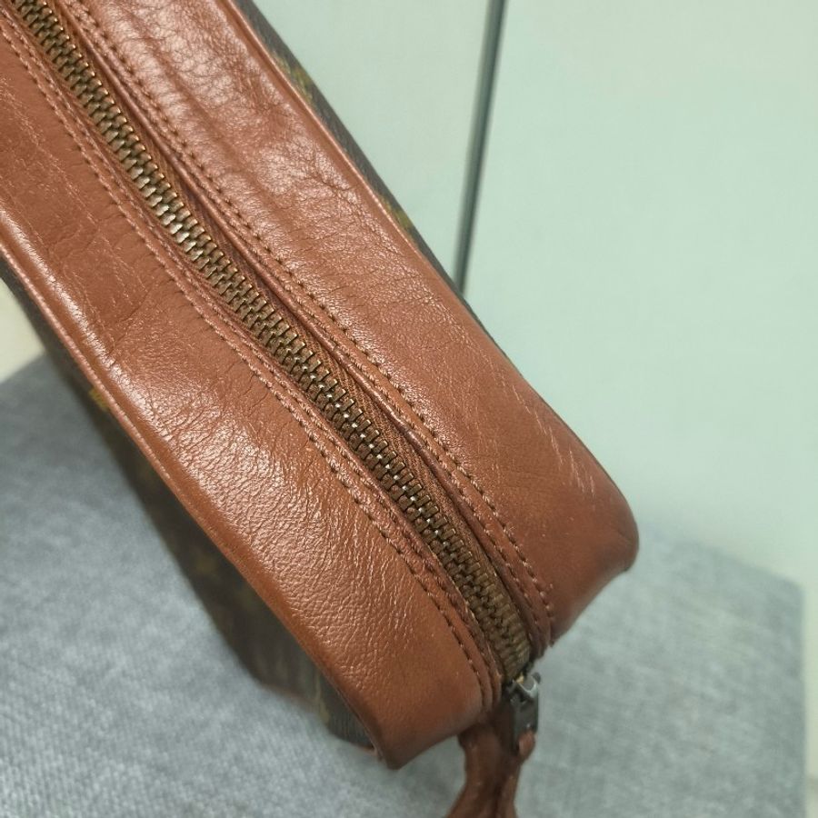 ㊣✨Louis Vuitton✨路易威登 LV 老花 紅皮 相機包 肩背包 腋下包/二手精品/二手包🌳二手樹屋🌳-24