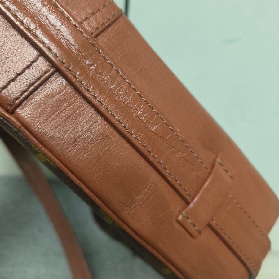 ㊣✨Louis Vuitton✨路易威登 LV 老花 紅皮 相機包 肩背包 腋下包/二手精品/二手包🌳二手樹屋🌳-32