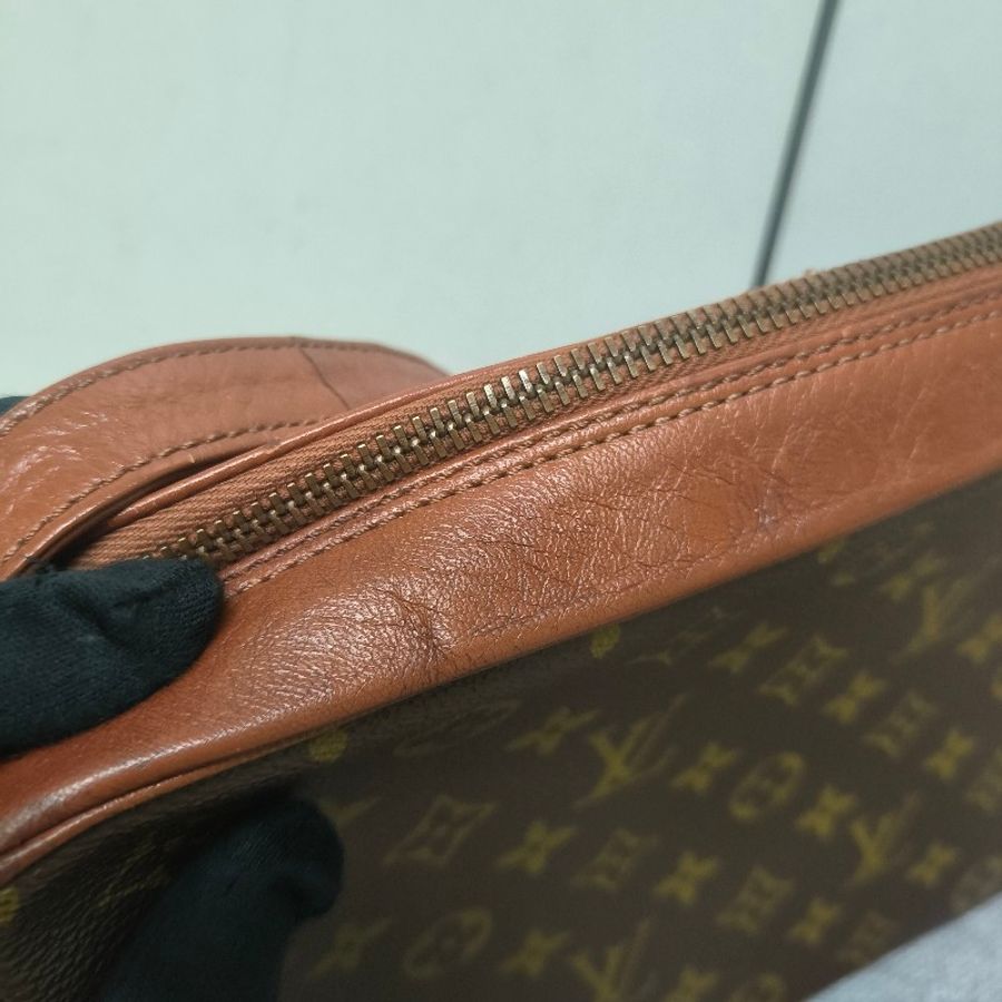 ㊣✨Louis Vuitton✨路易威登 LV 老花 紅皮 相機包 肩背包 腋下包/二手精品/二手包🌳二手樹屋🌳-34