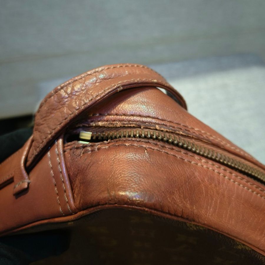 ㊣✨Louis Vuitton✨路易威登 LV 老花 紅皮 相機包 肩背包 腋下包/二手精品/二手包🌳二手樹屋🌳-36