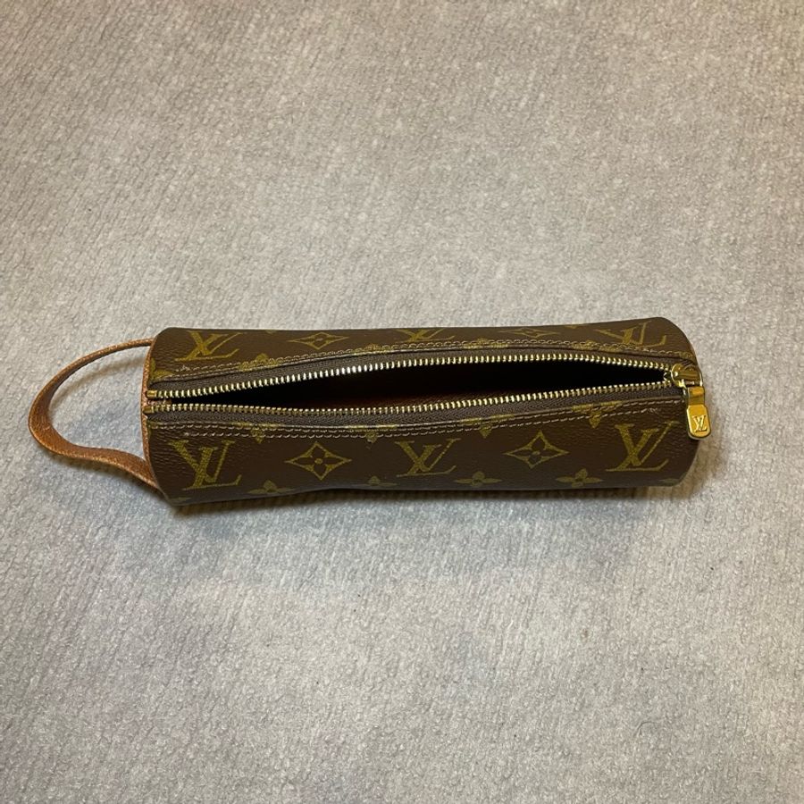 LV Louis Vuitton Monogram Micro Popillon Coin Case 零錢包/迷你圓筒包-5