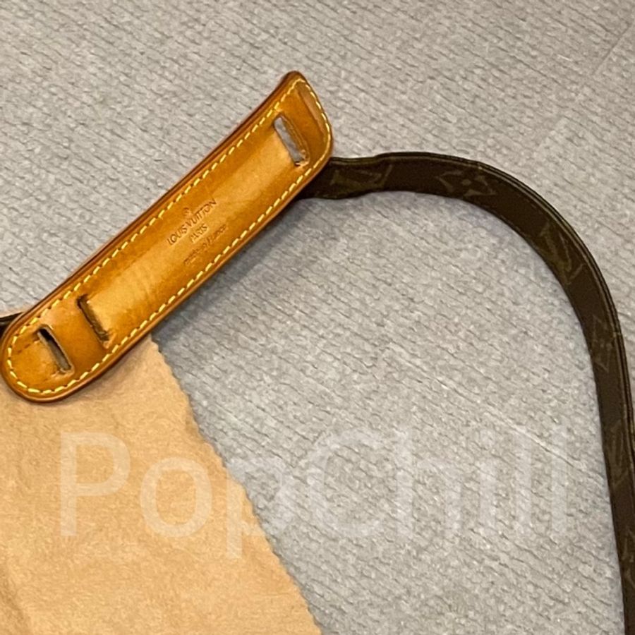 LV Louis Vuitton Monogram 斜背包/雙層相機包-22