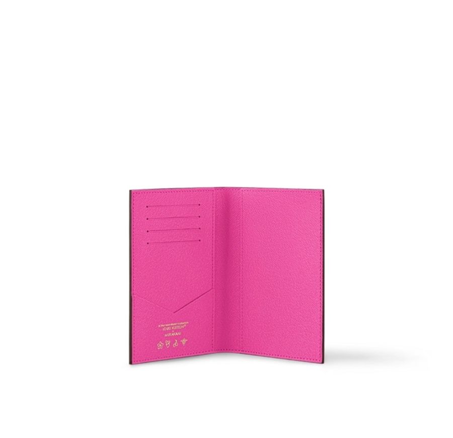 LOUIS VUITTON x Takashi Murakami村上隆 聯名款 老花滿印卡通圖案護照包-4