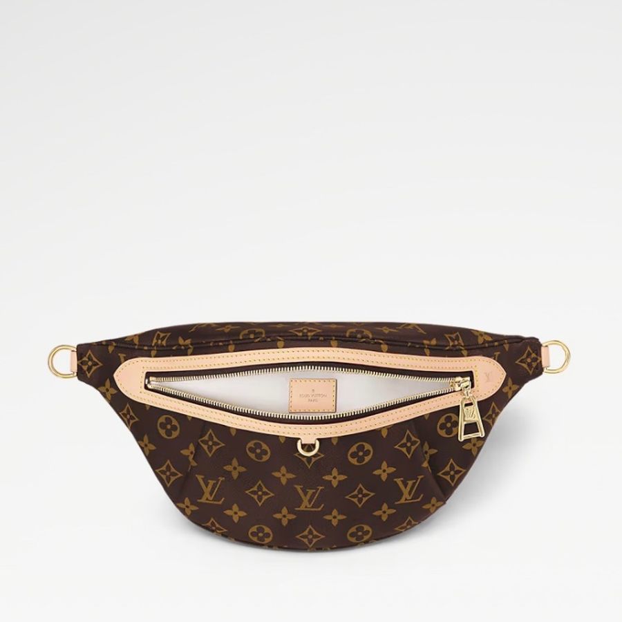 莉亞精品♡LV M46784 High Rise 經典老花吊牌胸/腰包 全新-3