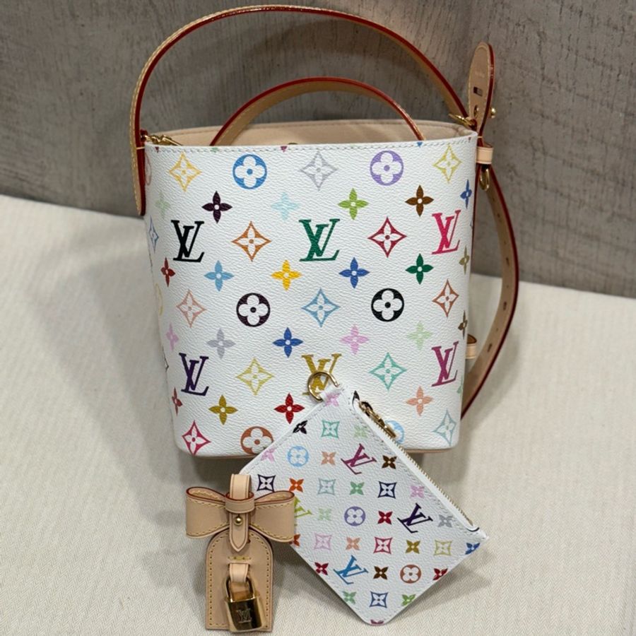LV x 村上隆 白三彩 All In BB-1