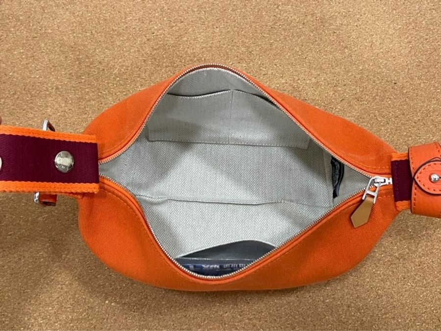 Hermes 愛馬仕 Bride-a-Brac case 飯盒包 洗簌包 橙色-4