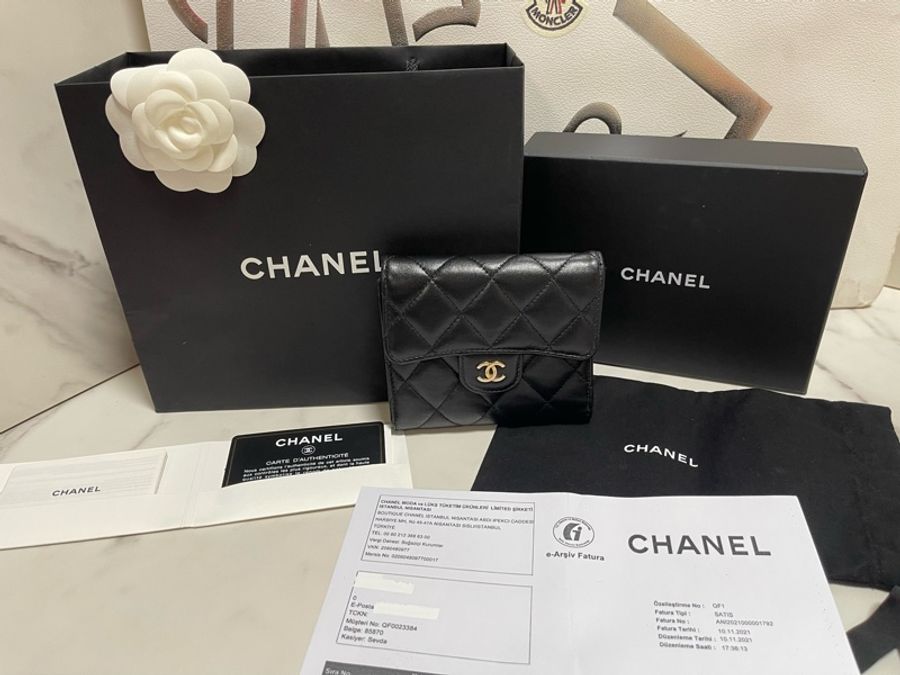 Chanel 三折 短夾-0