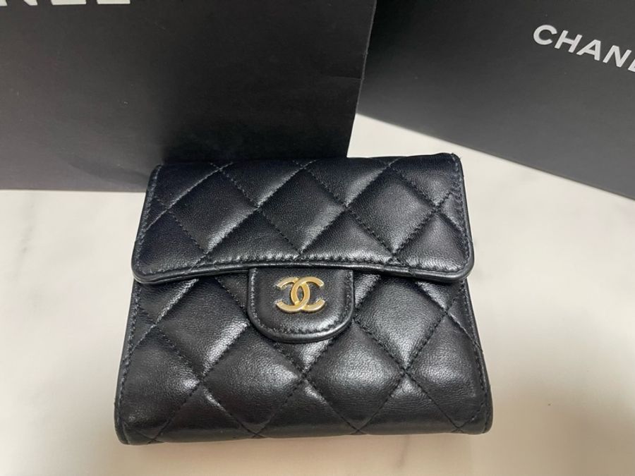 Chanel 三折 短夾-1