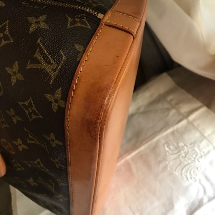 🍎優惠中🍎Louis Vuitton ALMA艾瑪手提包🍭LV老花字紋🍭貝殼包/手提包/小資包/媽媽包🍭正品🍭粗用划算🍭自➕肩帶🉑️肩背/側背/斜背🍭經典vintage-25