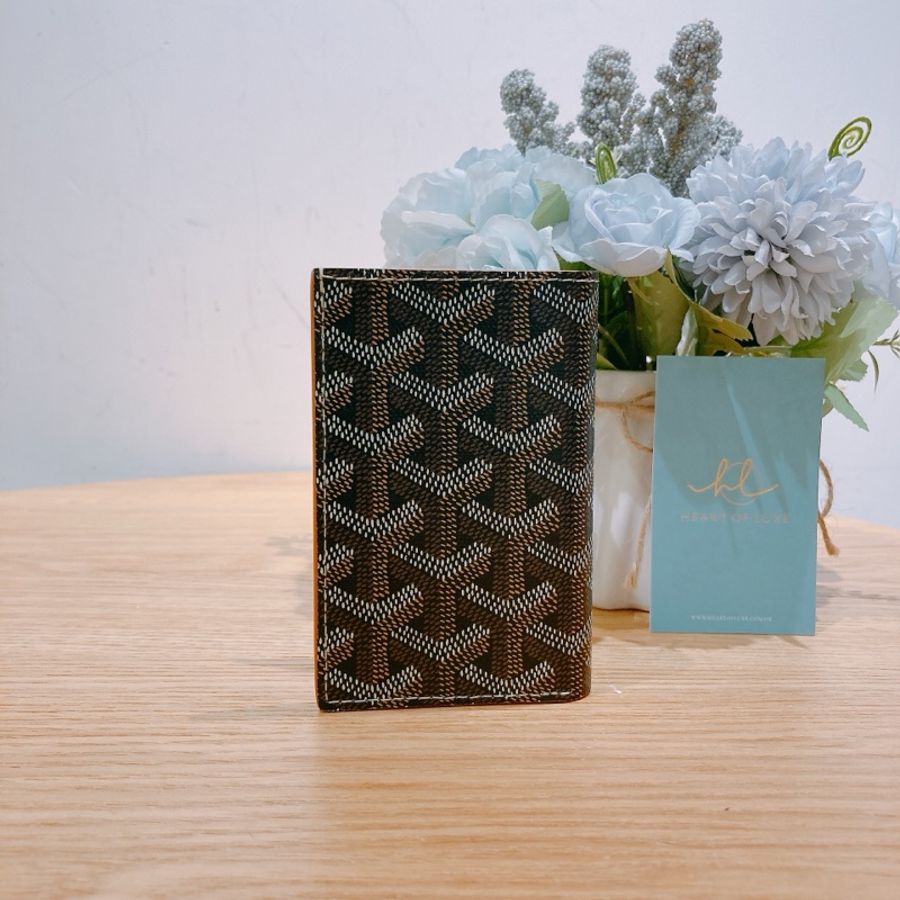 TW4212 GOYARD 戈雅經典花紋兩摺卡包SAINT PIERRE CARD HOLDER-1