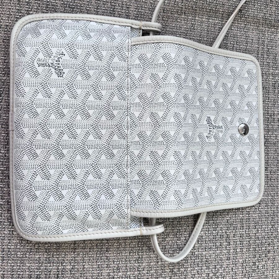Goyard Plumet 信封包 白色-4