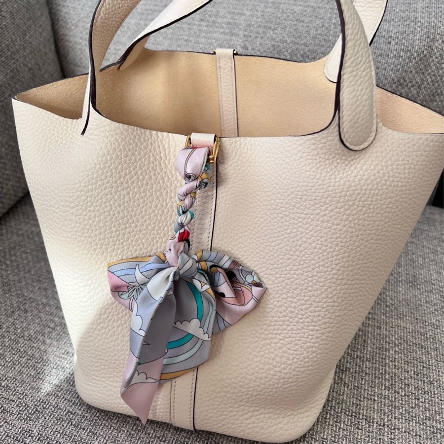 Hermes 愛馬仕 Picotin菜籃子22 Nata奶油白-4