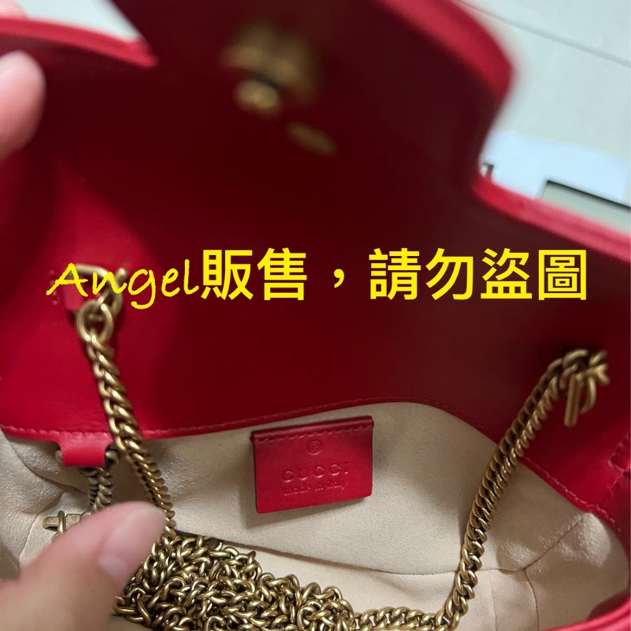 古馳 Gucci marmon mini 3用包-7