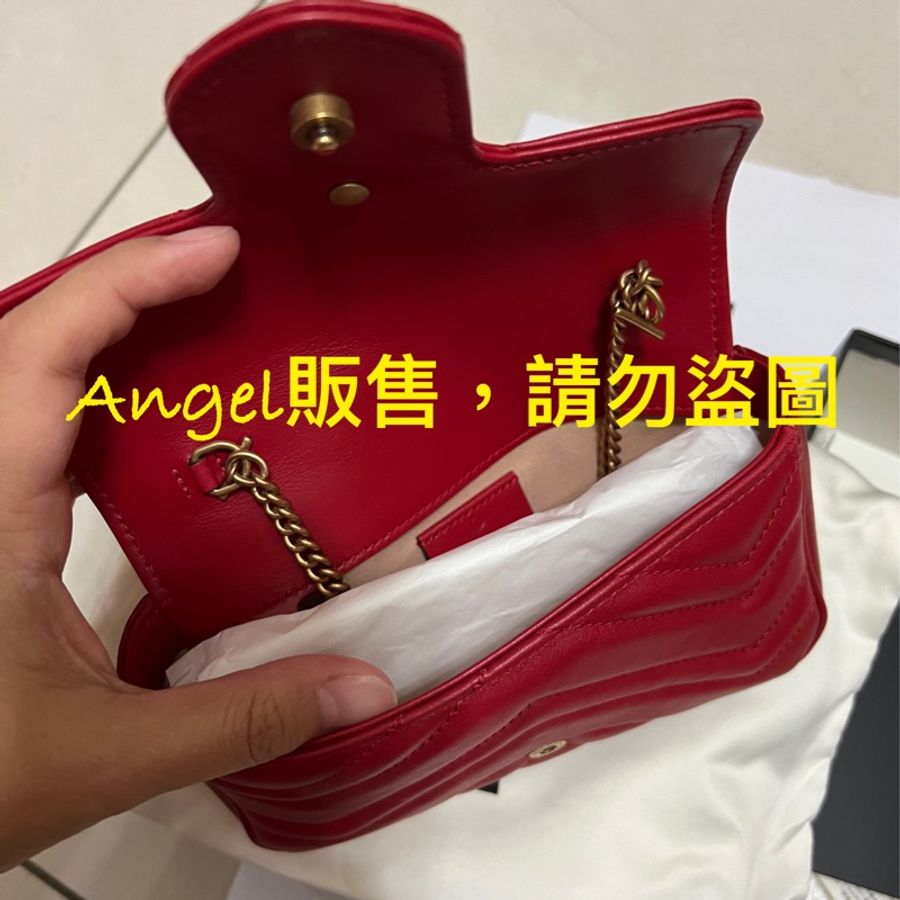 古馳 Gucci marmon mini 3用包-8