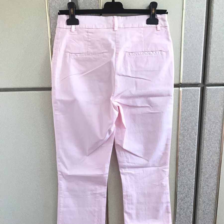 43)全新義大利精品Blukey粉色長褲 40號-6