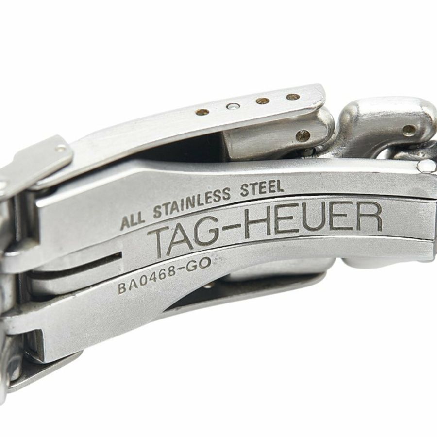 泰格豪雅 Cell 腕錶 WG1313-0 石英灰色錶盤不鏽鋼女錶 HEUER-7