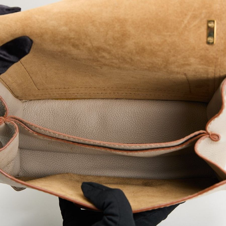 Loewe barcelona 中號燕麥色-15