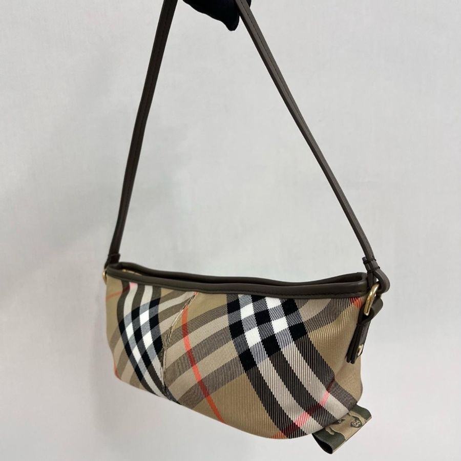 Burberry check shoulder bag mini-1