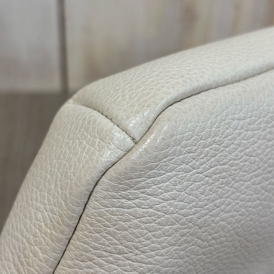 GUCCI 527792 白 全皮 gg logo 綠紅綠 迷你 腰包 胸口包 肩背包 霹靂包-9