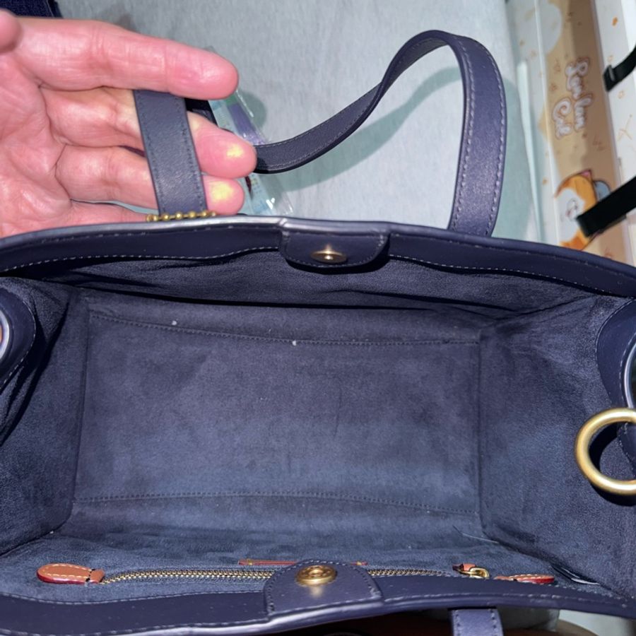 coach經典香布雷托特包可斜背手提包-8
